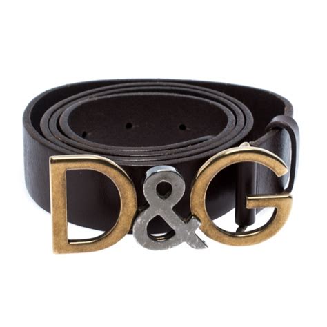 dolce and gabbana belt red